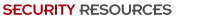 Security Resources